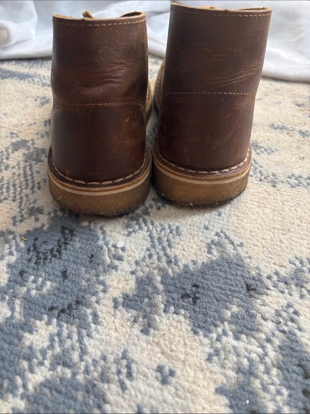 Clarks Men's Brown Leather Chukka Boots